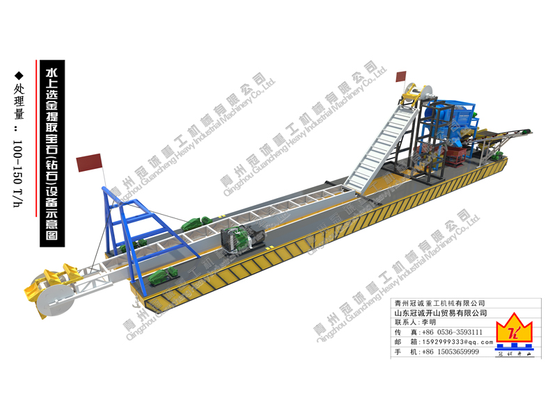 河道選金-提取鉆石設備-小寶石選取設備